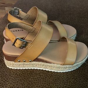 Torrid sandals.
